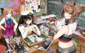 Akigumo KanColle, anime, anime girls, Kantai Collection, Mutsu KanColle