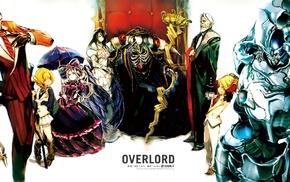 Albedo OverLord, Overlord anime, Ainz Ooal Gown