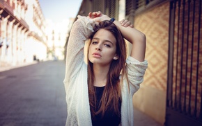 girl, face, portrait