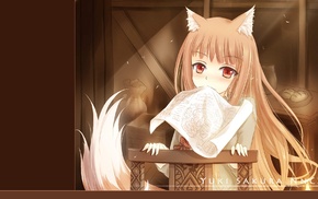 anime, Holo, Spice and Wolf, anime girls