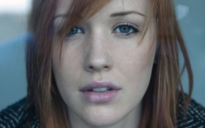 face, portrait, girl