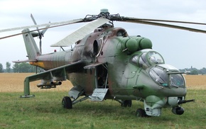 helicopters, military, mi 24 hind