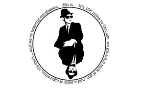 quote, Blues Brothers, minimalism