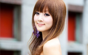 brunette, Mikako Zhang