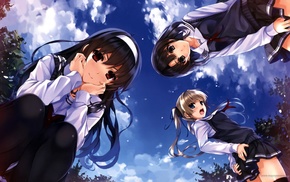 Sawamura Eriri Spencer, Katou Megumi, Saenai Heroine no Sodatekata, anime, Kasumigaoka Utaha, school uniform