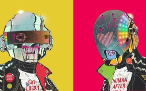 music, Daft Punk, cyborg