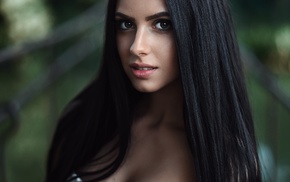 girl, face, portrait