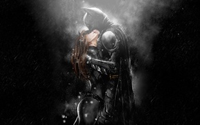 Batman, kissing, Catwoman