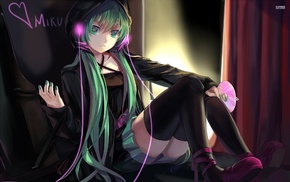 anime, anime girls, Vocaloid, Hatsune Miku