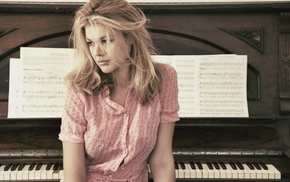 music, model, girl, piano