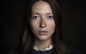 portrait, model, girl