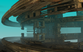 science fiction, underwater