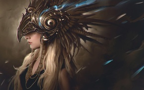 girl, fantasy art