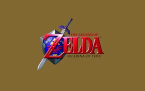 video games, simple background, The Legend of Zelda Ocarina of Time