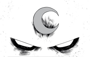 comic books, Moon Knight, minimalism