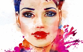 artwork, girl