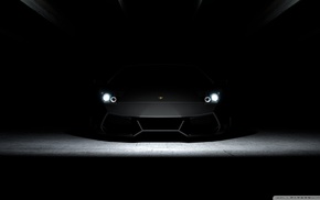 car, Lamborghini, wallpaperwide.com, dark