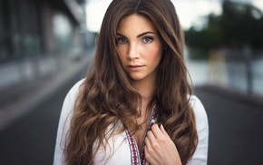portrait, face, girl