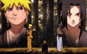 Uchiha Sasuke, Uzumaki Naruto, Naruto Shippuuden