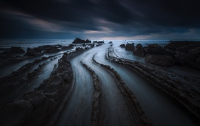 sea, landscape