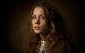 girl, face, Xenia Kokoreva, portrait