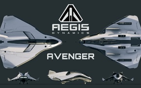 Aegis Dynamics, spaceship, Star Citizen, Avenger