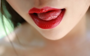 lips, mouths, girl, model