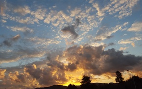 Algeria, sunset