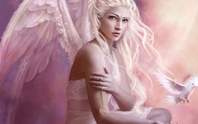 fantasy art, angel