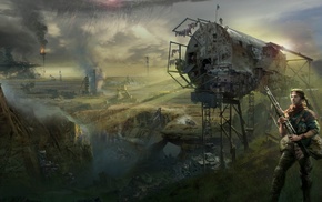 futuristic, artwork