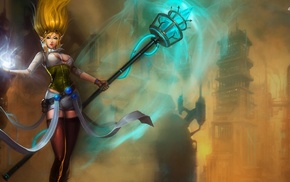 League of Legends, Janna, girl, PC gaming