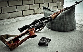 rifles, SVD, gun, Dragunov, sniper rifle