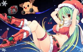 original characters, Christmas, anime, anime girls