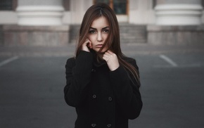 girl, face, portrait