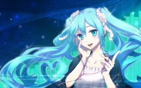 anime girls, Vocaloid, Hatsune Miku