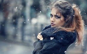 portrait, girl