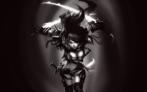 anime, girl, fantasy art
