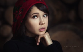 girl, portrait, face