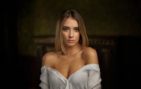portrait, girl, model