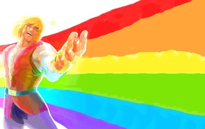 rainbows, He, Man