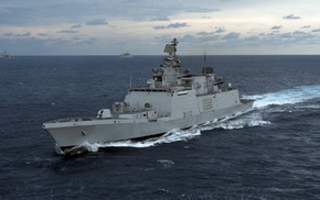 warship, frigates, Shivalik_Class Frigate
