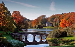 landscape, bridge