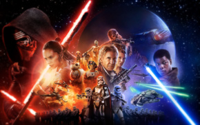 Star Wars, upscaled, Star Wars Episode VII, The Force Awakens