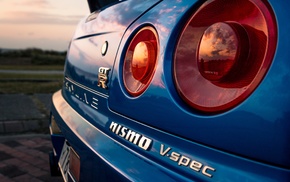 JDM, Nissan, Nismo, blue, car, Nissan Skyline GT