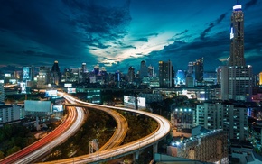 city, long exposure