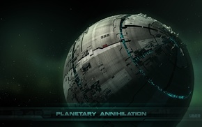 Planetary Annihilation, video games, war, planet, strategy games