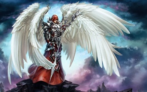 angel, wings, archangel