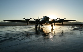 military, Boeing B, 17 Flying Fortress, aircraft