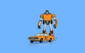 minimalism, Transformers, car