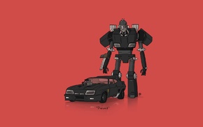 minimalism, car, Transformers